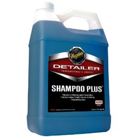 MEGUIARS AUTOMOTIVE Shampoo Plus Cleaner, Gently Cleans and Conditions, Biodegradable Formula, 5 Gallon Bottle D11105